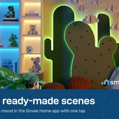 Govee RGB LED Strip Light scene in a kids room