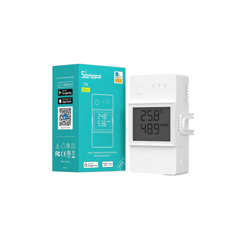Sonoff TH Elite Temperature and Humidity Monitoring Switch 16A