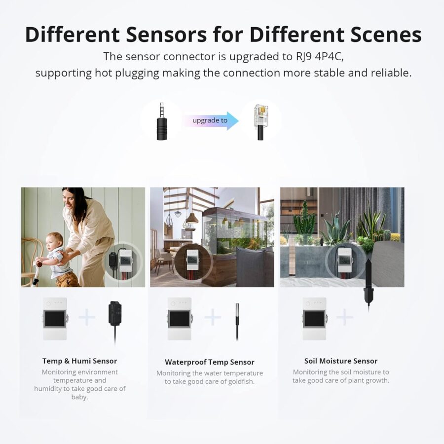 Sonoff TH Elite Temperature and Humidity Monitoring Switch 16A