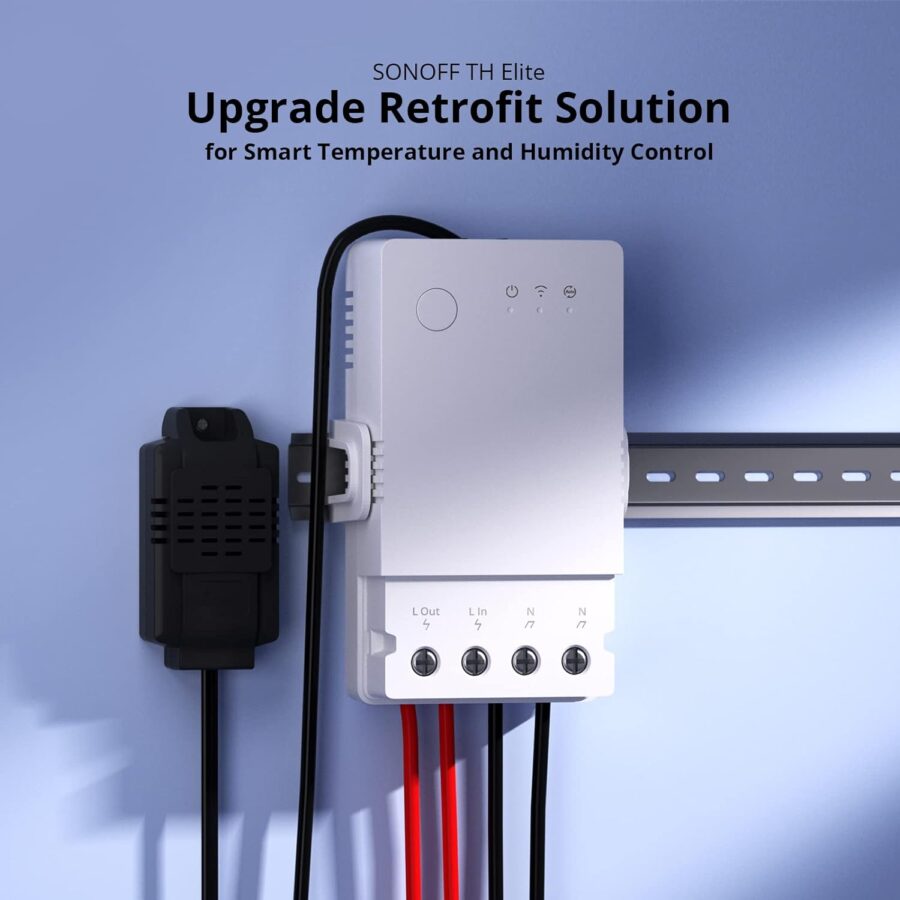 Sonoff TH Origin Temperature and Humidity Monitoring Switch 16A