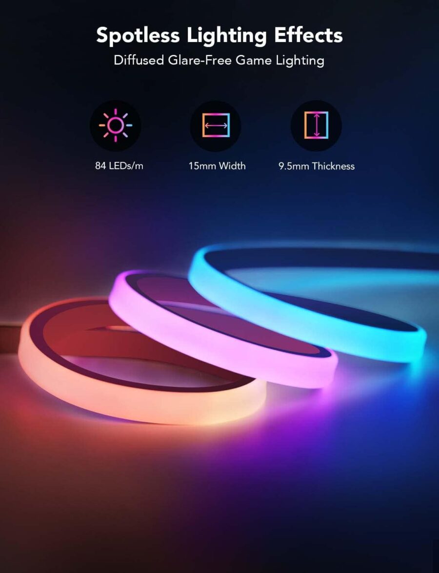 Govee Desk Neon Rope Light  3meters