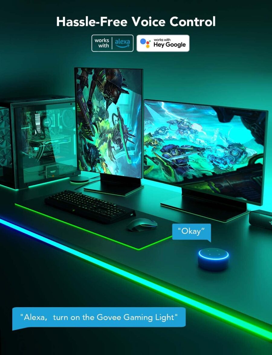 Govee Desk Neon Rope Light  3meters
