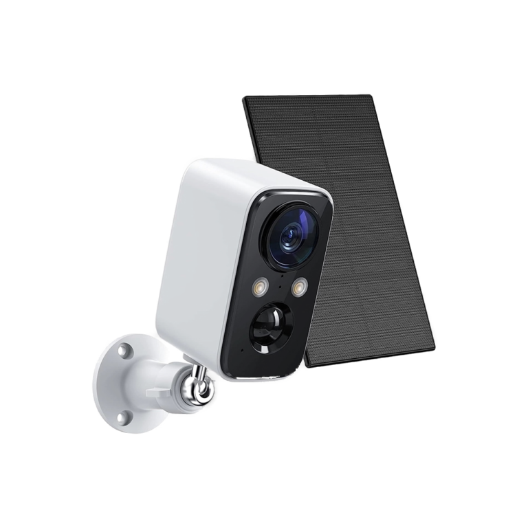 CloudEdge Solar Powered 1080p Battery Security Camera with Motion Detection, Night Vision, Siren, and Local Storage