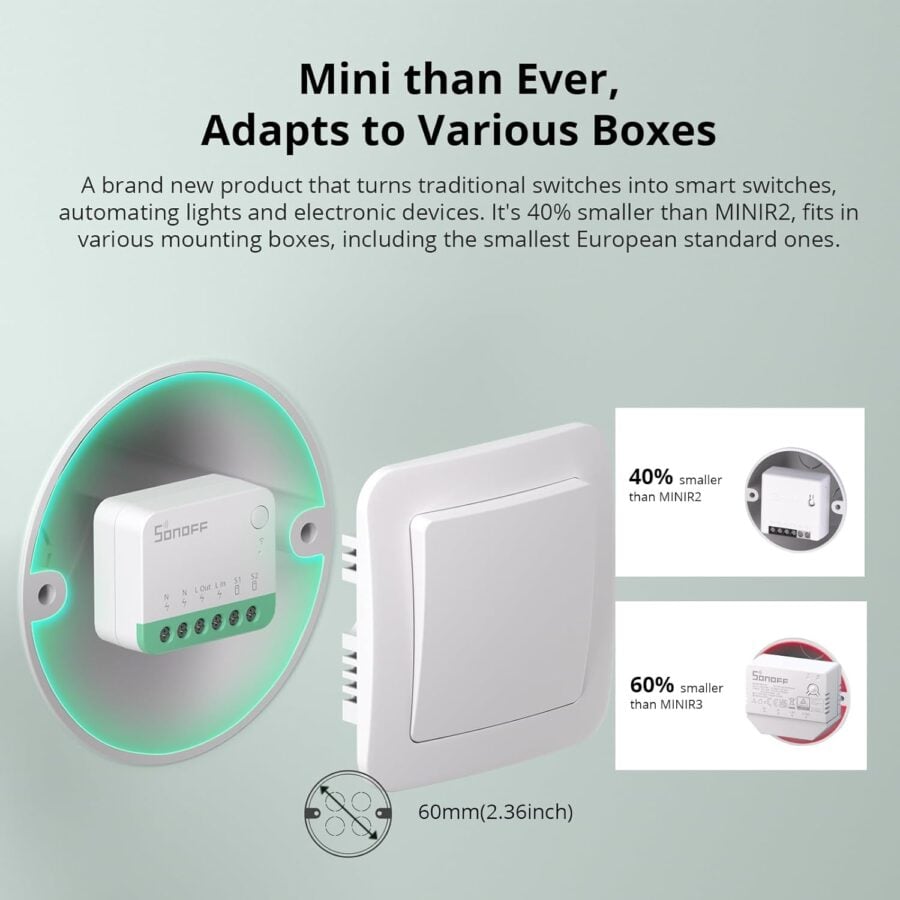 Sonoff MINIR4M Matter Smart Switch