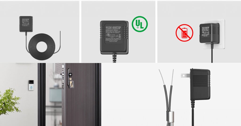 Video Doorbell 18V Power Transformer