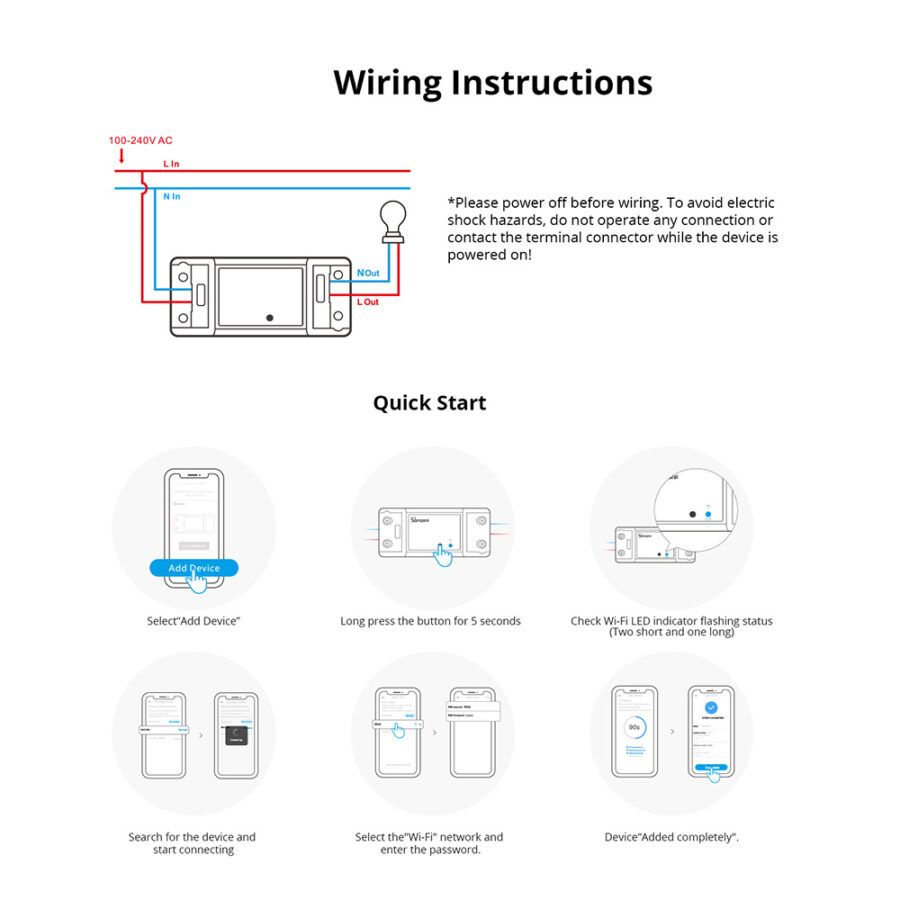 Sonoff Basic R4 Smart Switch
