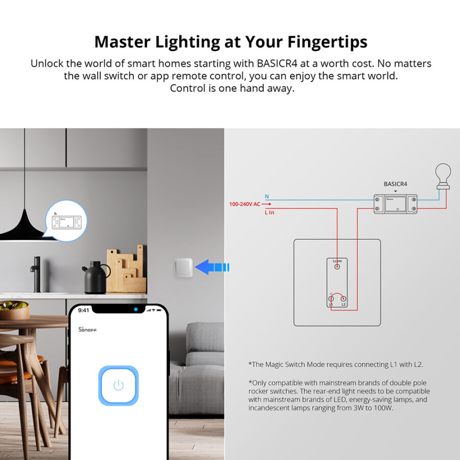 Sonoff Basic R4 Smart Switch