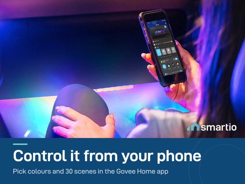 Controlling Govee Car LED Lights from a phone inside the car