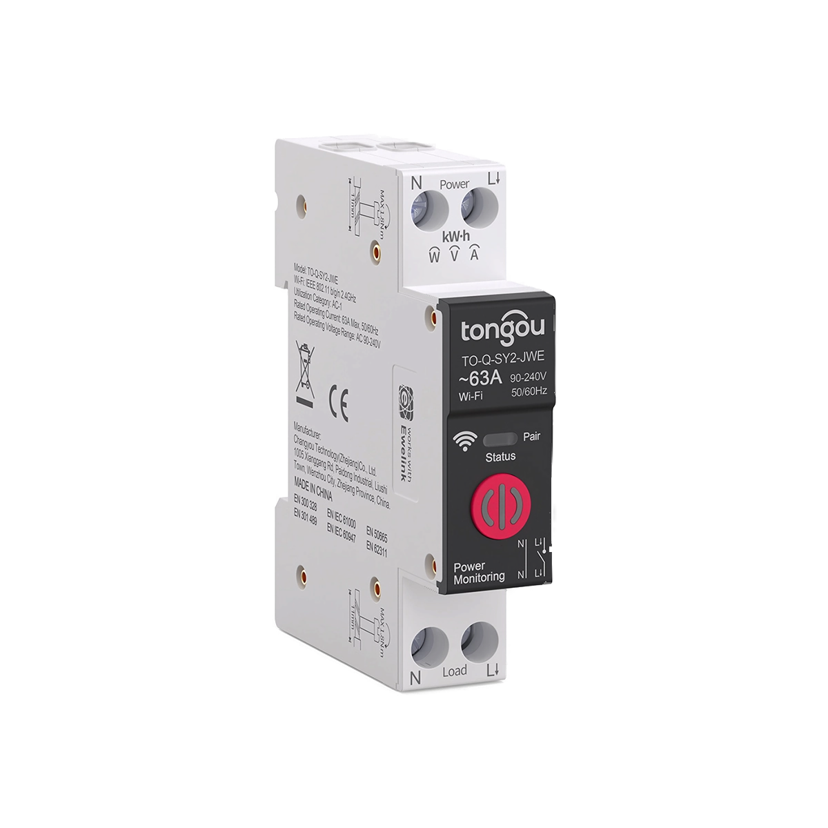 Tongou Smart Circuit Breaker - Sonoff/eWeLink Compatible
