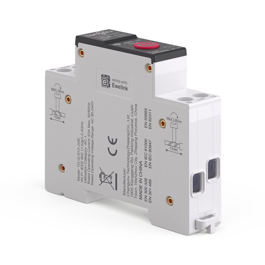 Tongou Smart Circuit Breaker  Sonoff/eWeLink Compatible