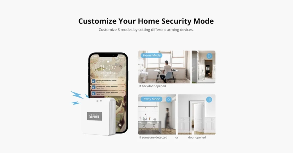 Manage up to 128 Zigbee devices