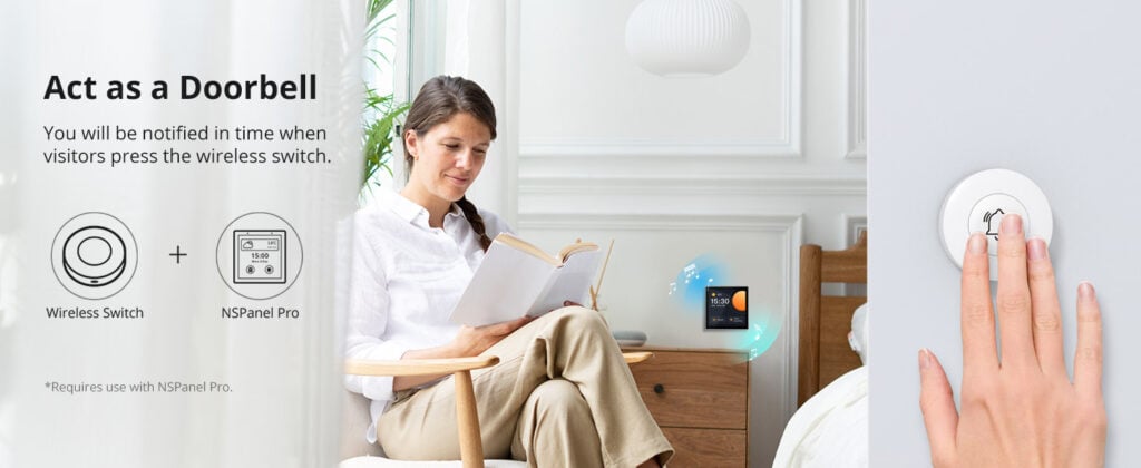 Sonoff SNZB-01P Zigbee Wireless Switch