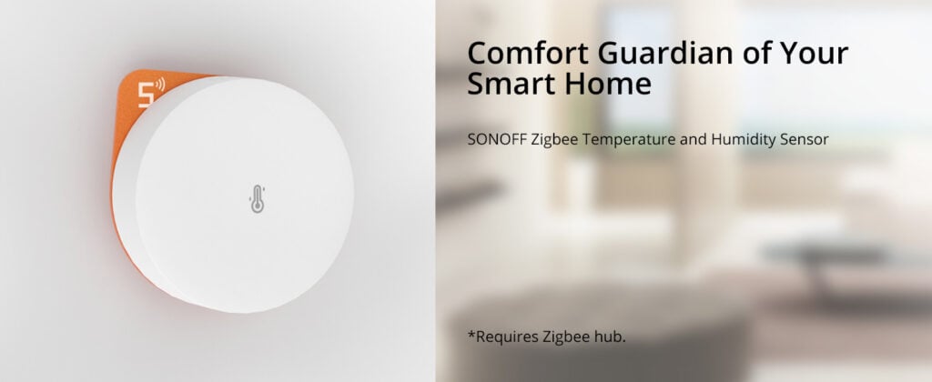 Sonoff Zigbee Temperature and Humidity Sensor
