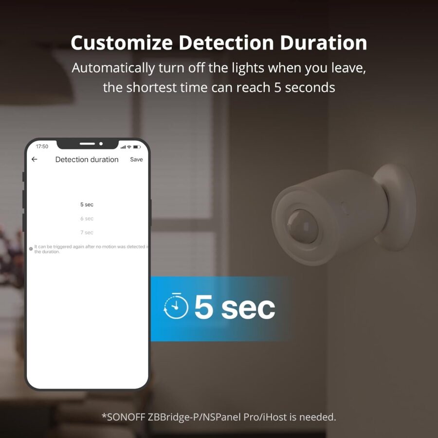 Sonoff ZigBee Motion Sensor SNZB-03P