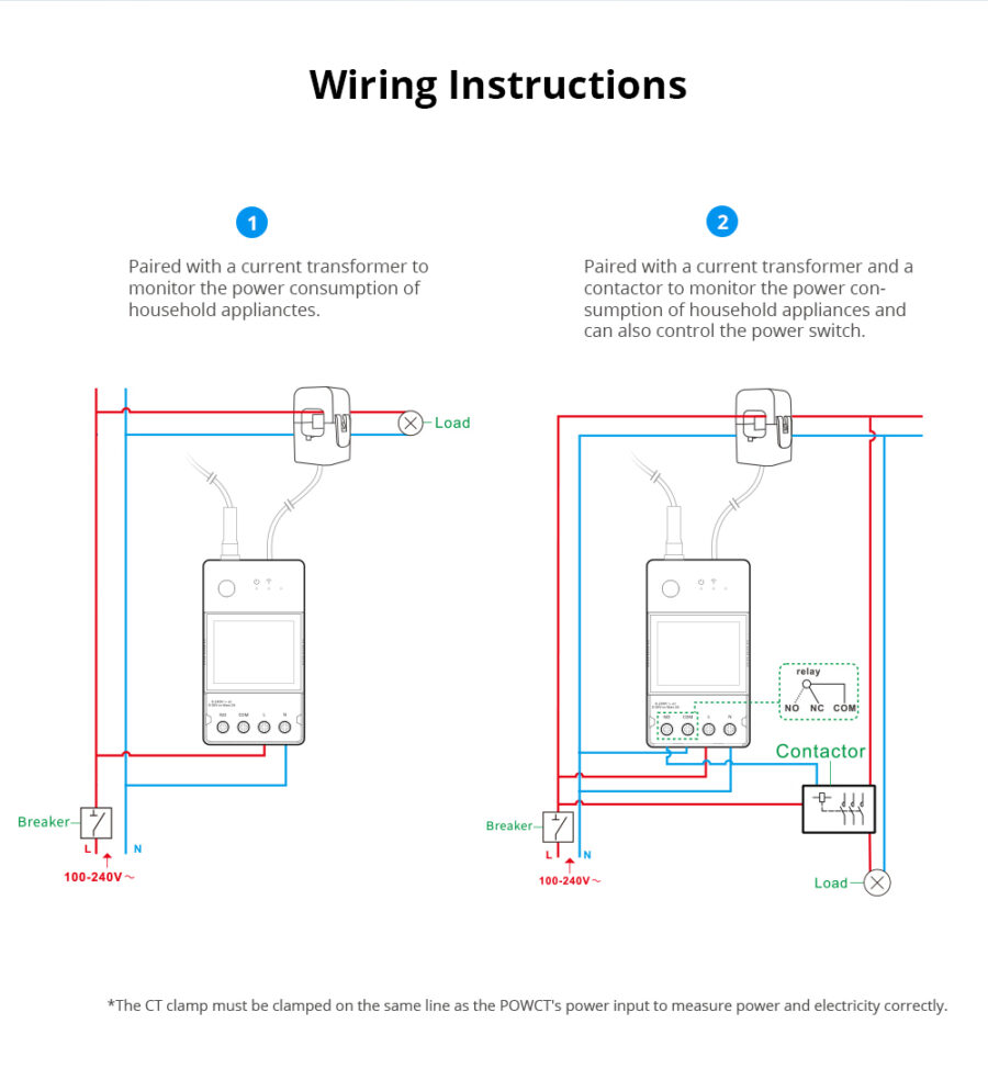 Sonoff POWCT Ring Smart Power Meter