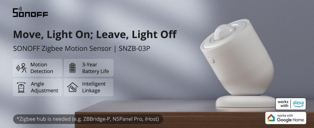 Sonoff ZigBee Motion Sensor SNZB-03P
