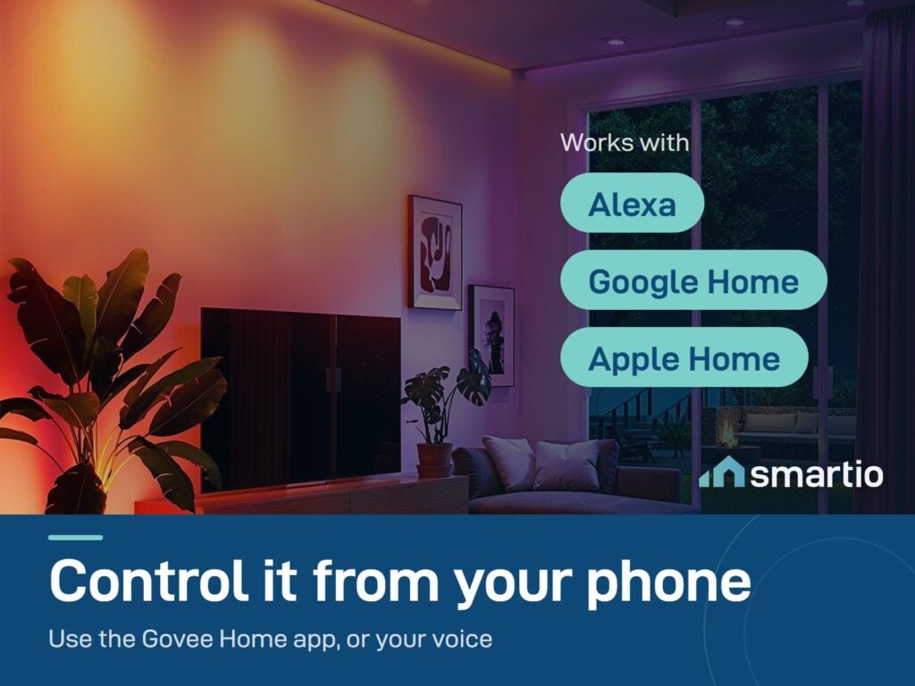 Govee GU10 smart bulbs work with the Govee Home app, Alexa, Google Home and Apple Home