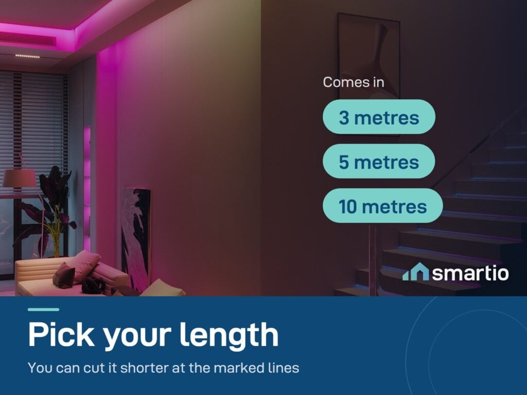 Govee RGBIC LED Strip Light comes in 3, 5 or 10 metres