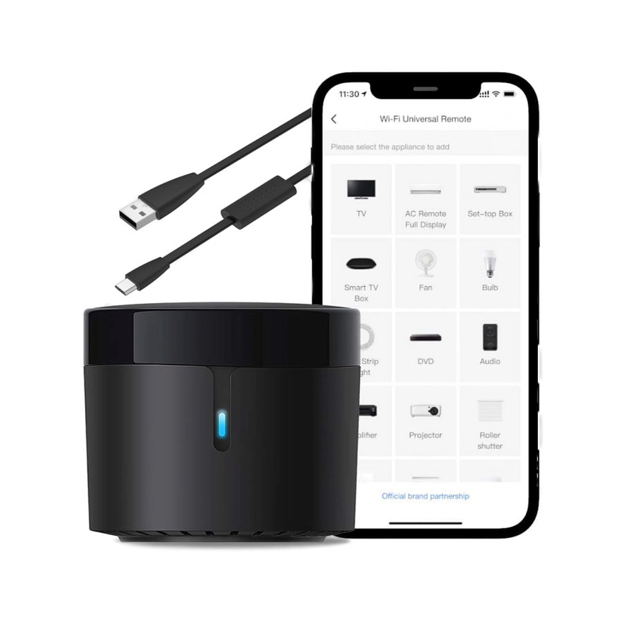 BroadLink RM4 Mini IR with Remote Sensor