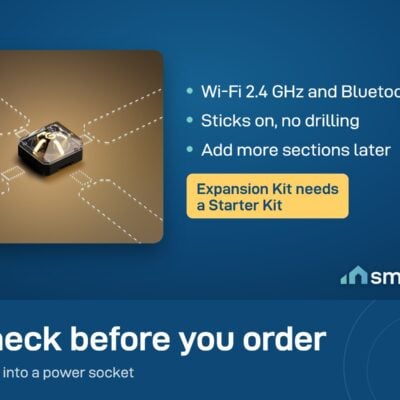 Govee Gaming Wall Light connector with the light sections that join to it; Wi-Fi 2.4 GHz and Bluetooth