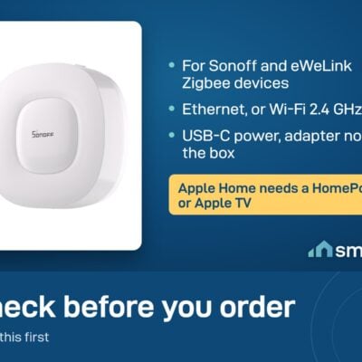 Sonoff Zigbee Bridge Ultra: for Sonoff Zigbee devices, Ethernet or Wi-Fi 2.4 GHz, power adapter not included