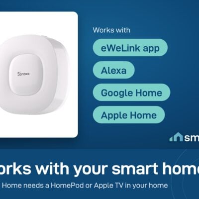 Sonoff Zigbee Bridge Ultra works with the eWeLink app, Alexa, Google Home and Apple Home through Matter