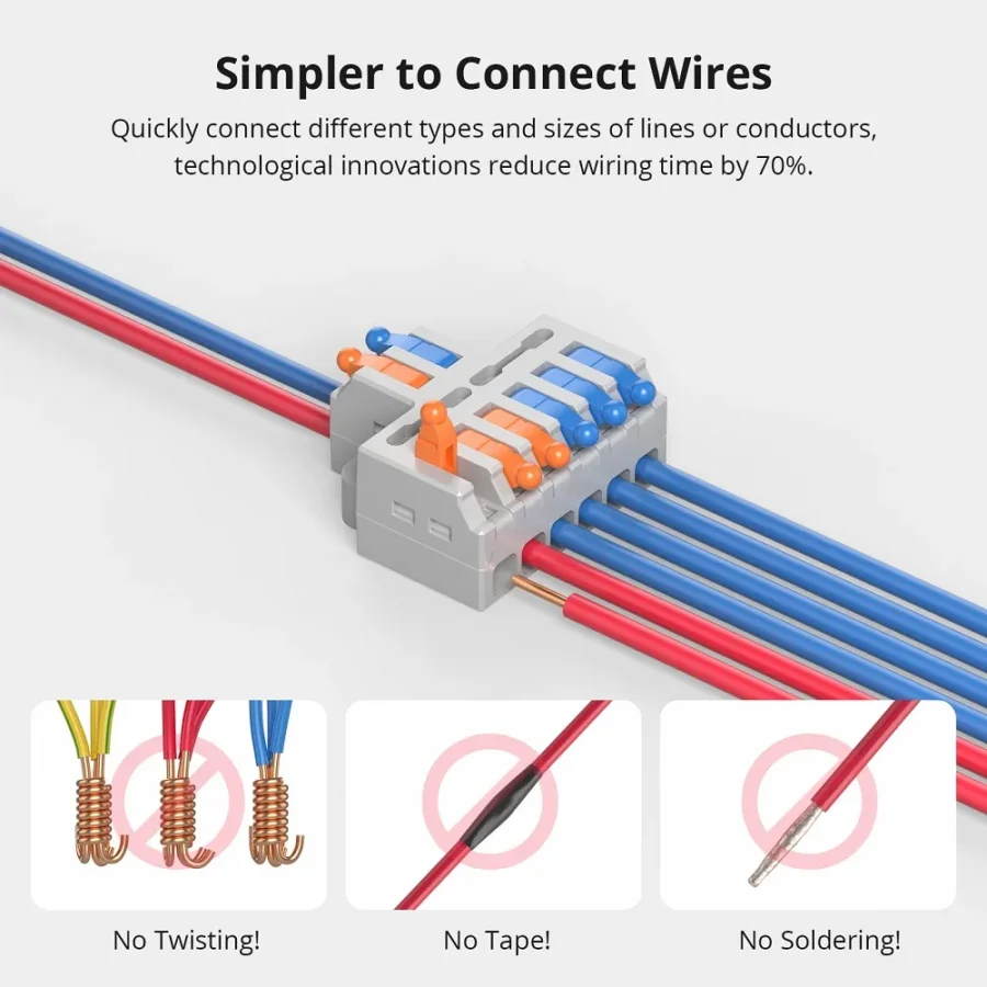 Sonoff Quick Wire Connectors
