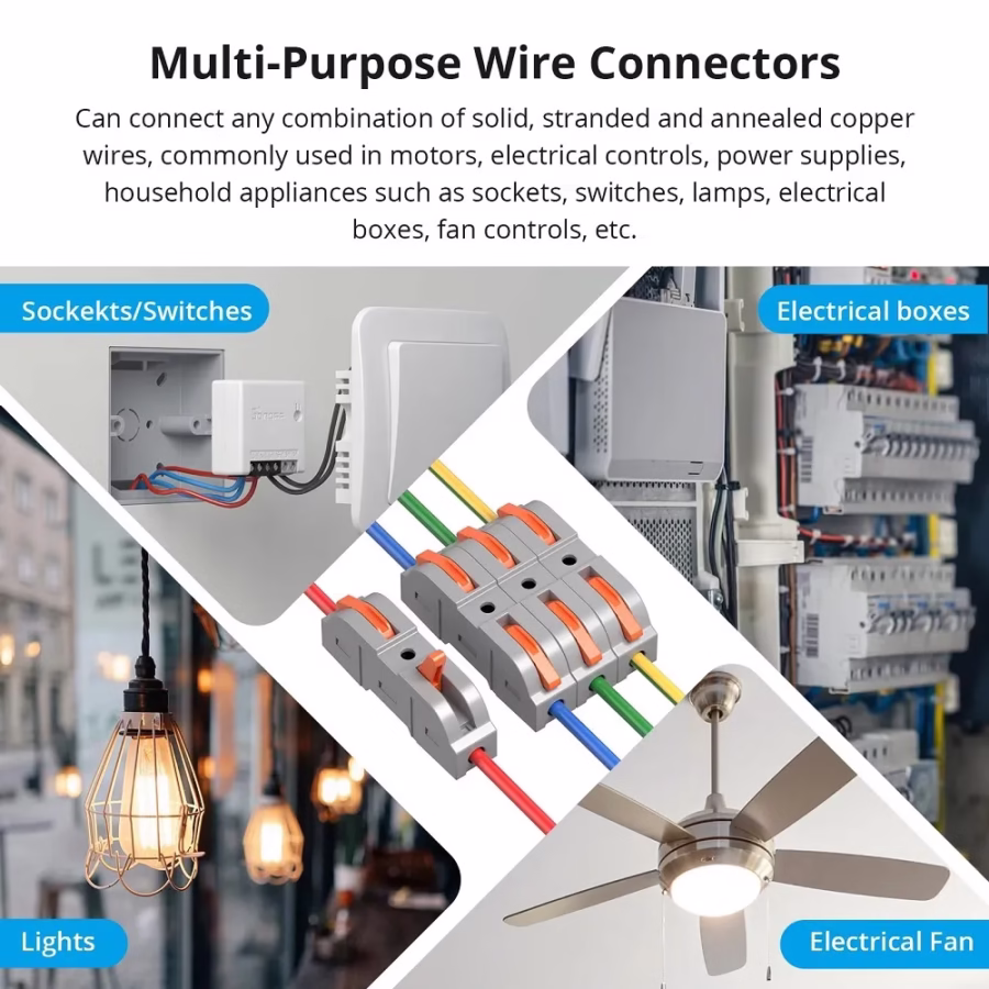 Sonoff Wire Splicing Connectors