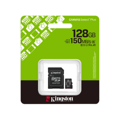 Kingston 128GB Canvas Select Plus microSDXC Card