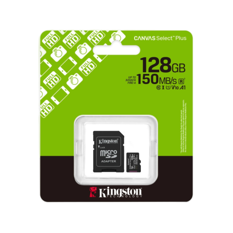 Kingston 128GB Canvas Select Plus microSDXC Card