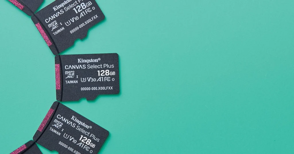 Kingston 128GB Canvas Select Plus microSDXC Card