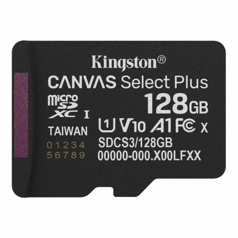 Kingston 128GB Canvas Select Plus microSDXC Card
