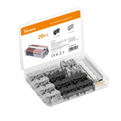 Sonoff Din Rail Wire Connectors