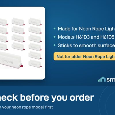 Govee accessories for Neon Rope Light 2 models H61D3 and H61D5, not for the older Neon Rope Lights