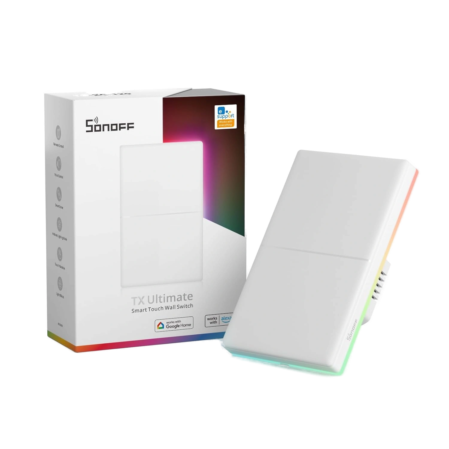 Sonoff TX Ultimate Wall Switch 120 Type - 4 Gang