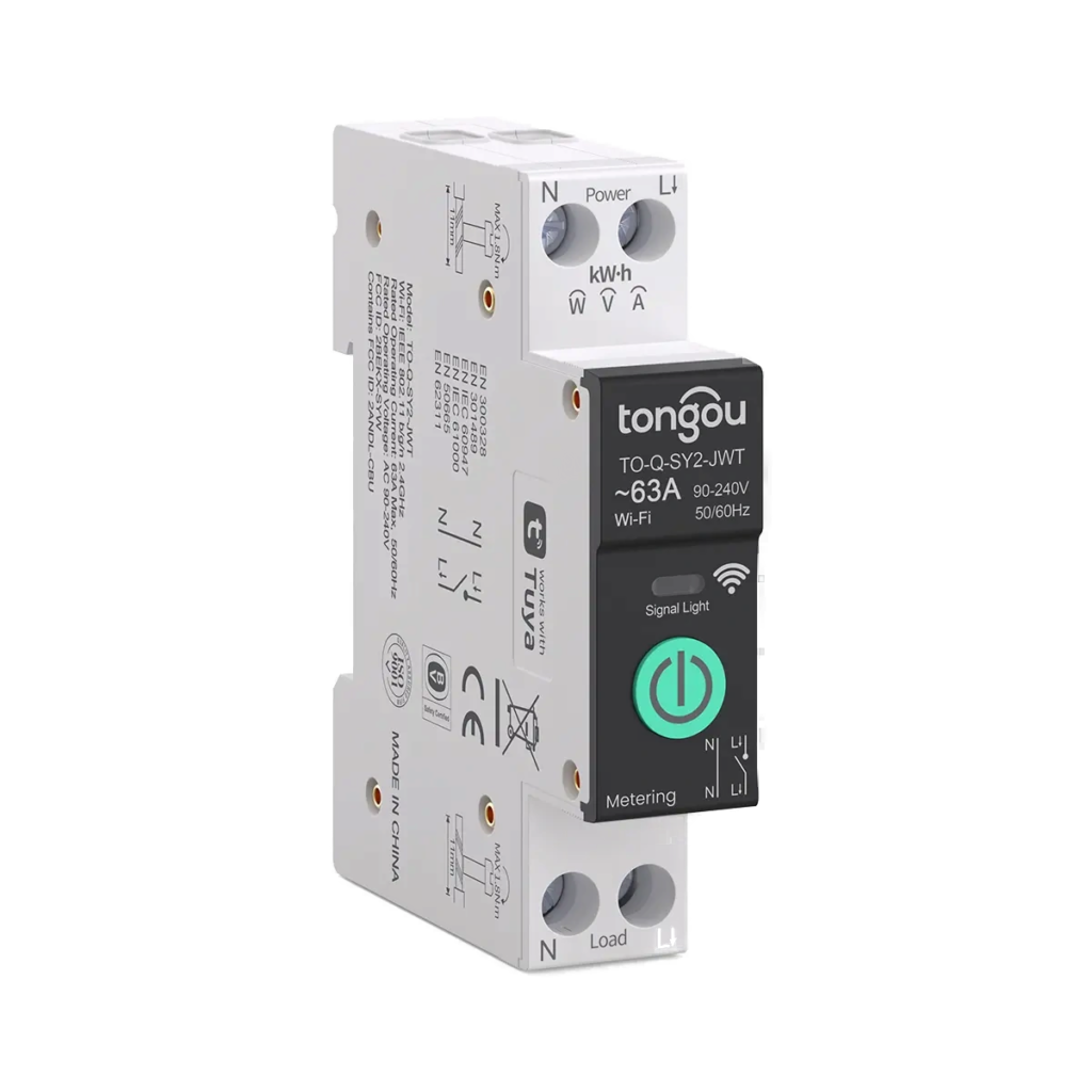 Tongou Smart Circuit Breaker - Tuya/Smart Life Compatible