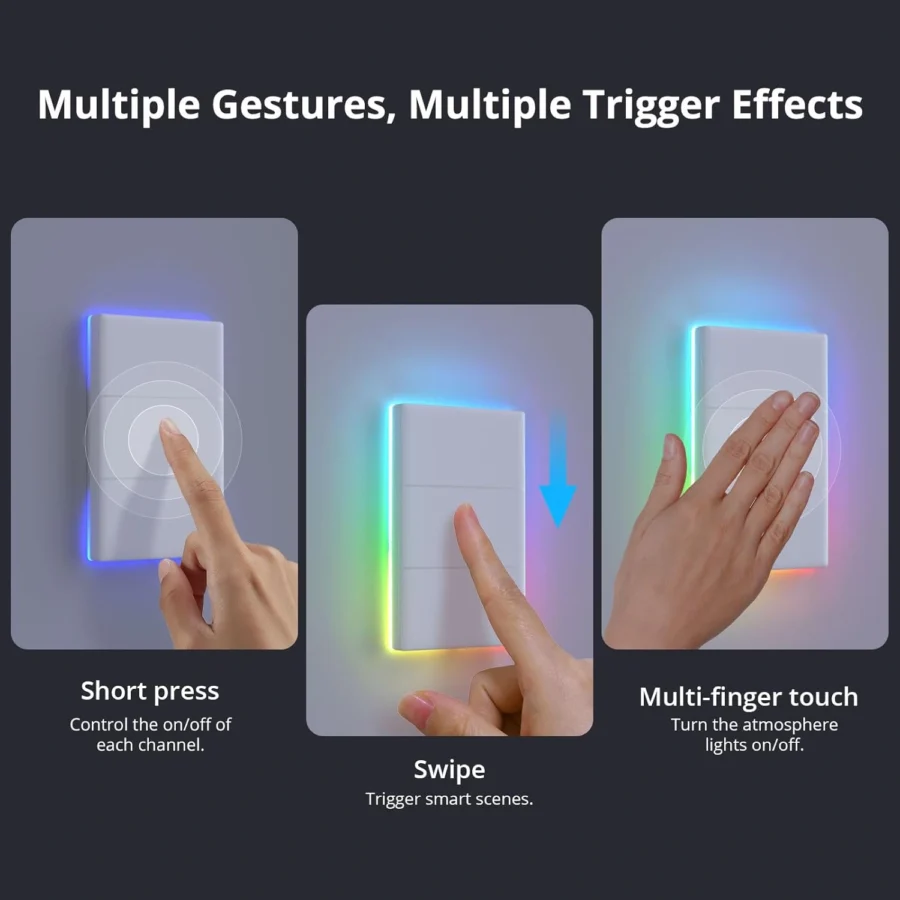 Sonoff TX Ultimate Touch Wall Switch (120 Type, 4 Gang) view 6