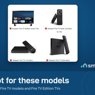 Amazon devices this replacement remote does not fit: Fire TV Edition TVs, Fire TV Stick 1st Gen, Fire TV 1st and 2nd Gen