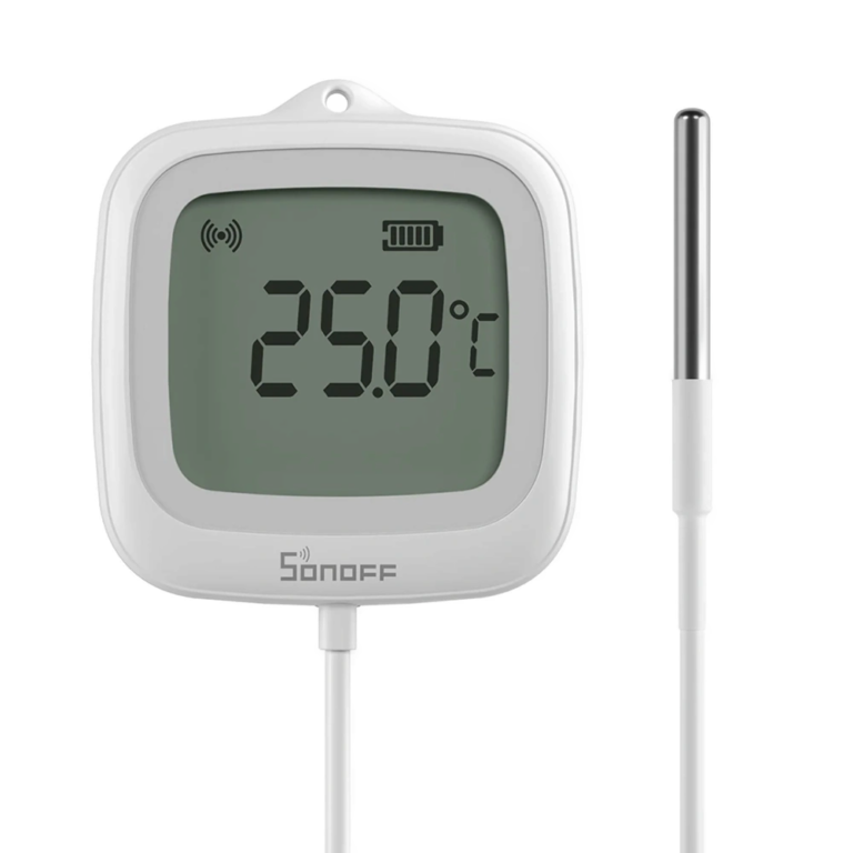 Sonoff IP65 Zigbee LCD Thermometer with Probe | SNZB-02LD