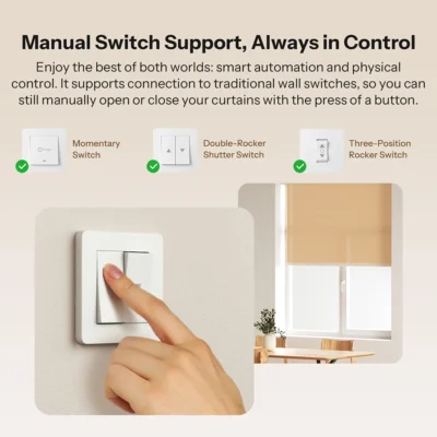 Sonoff MINI-ZBRBS Zigbee Shutter & Curtain Controller view 6