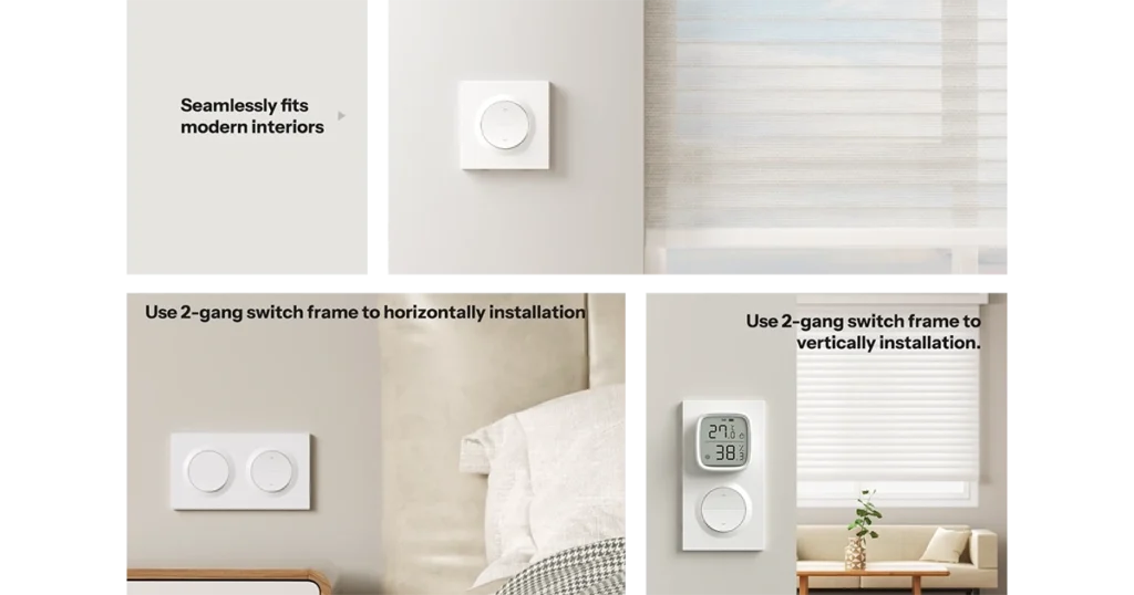 Sonoff Zigbee Smart Roller Shutter Wall Switch | MINI-ZBRBS-E