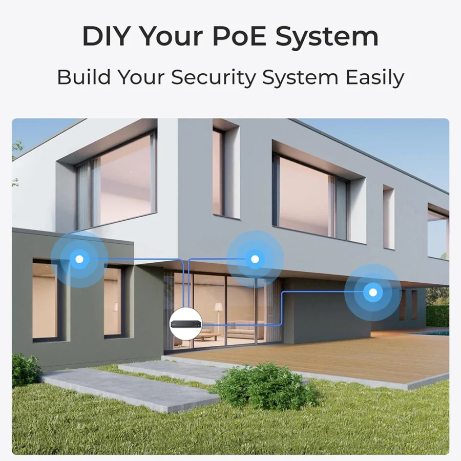 Reolink NVS4 PoE 4-Channel NVR