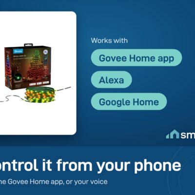 Govee String Lights 2S works with the Govee Home app, Alexa and Google Home