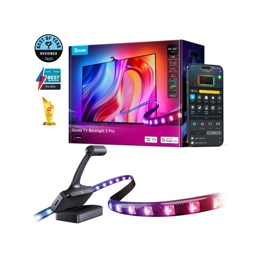 Govee TV Backlight 3S Pro review photo by Aya K. — Smartio Lebanon