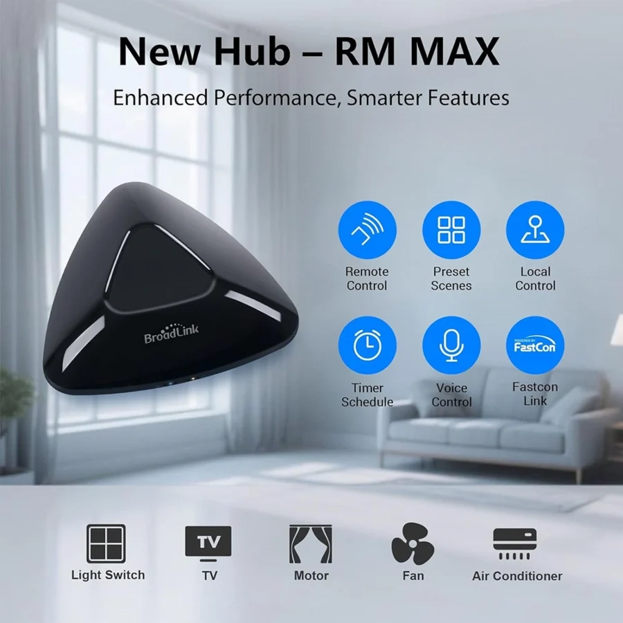 Broadlink RM-MAX Universal Smart Home Hub