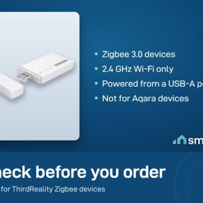 ThirdReality Smart Hub Gen2 Plus is a Zigbee 3.0 hub for 2.4 GHz Wi-Fi, powered from USB-A. Not for Aqara devices