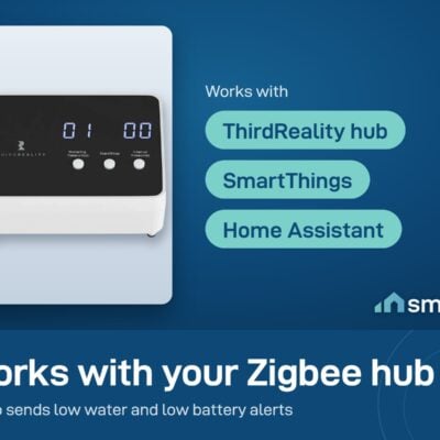 ThirdReality Smart Watering Kit works with Zigbee hubs such as SmartThings and Home Assistant