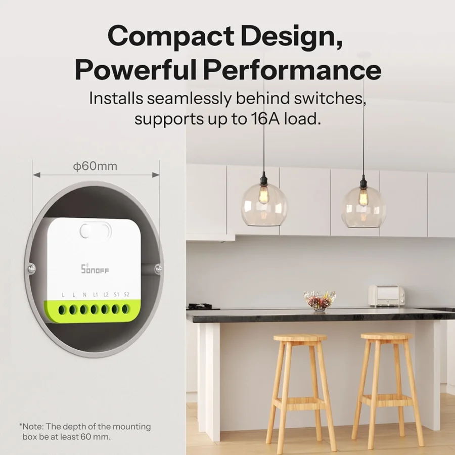 Sonoff Mini Duo 2 Gang Zigbee Switch | MINI-ZB2GS