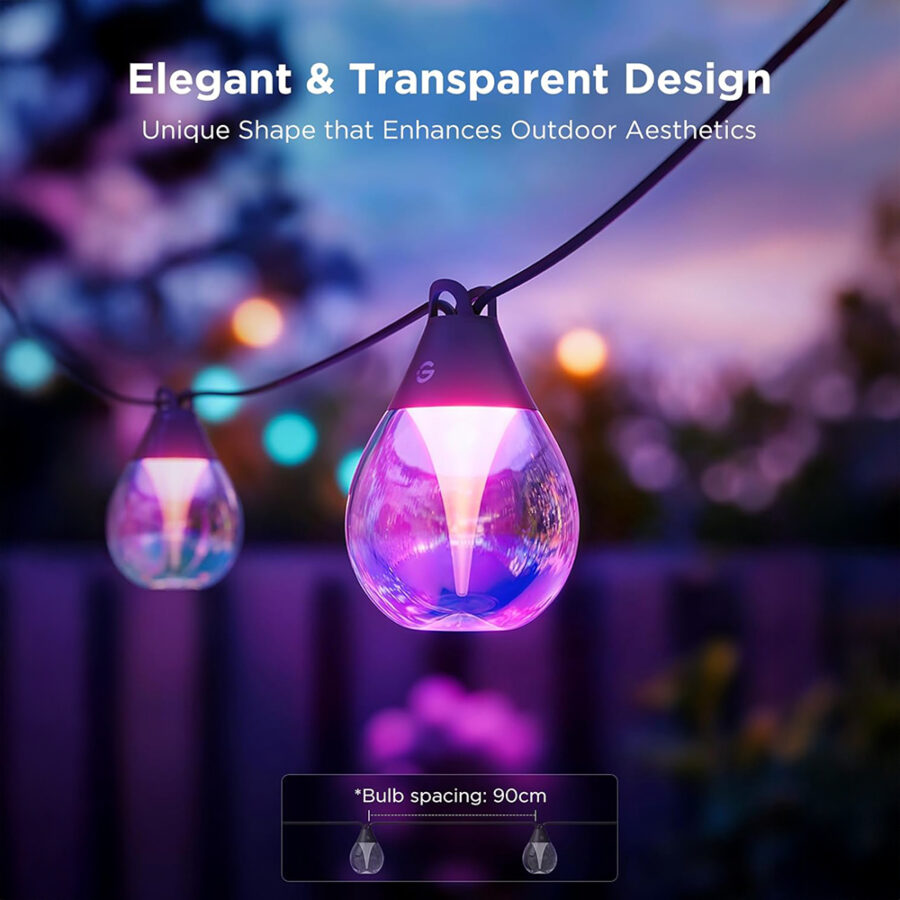 Govee Outdoor Clear Bulb String Lights