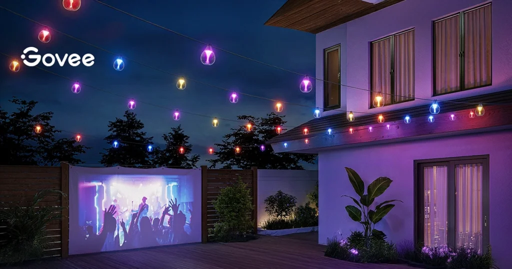 Govee Outdoor Clear Bulb String Lights